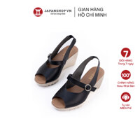Sandal đế xuồng Kosu Haru, sandal nữ cao 8cm nội địa Nhật K-25310