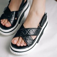 Sandal đế xuồng nữ đế 5cm
