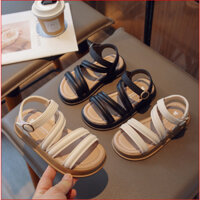 Sandal Dép Quai Hậu Đi Học Quai Dây Đế Bánh Mì Năng Động Cho Bé Gái K038