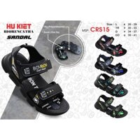 Sandal dép quai hậu nam học sinh, xăng đan bé trai size đại, giày dép hàng công ty HK quai dù siêu bền mẫu mới 2025