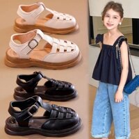 Sandal dép quai hậu rọ thời trang cho bé gái từ 3 tuổi đến 11 tuổi (768) Giay36