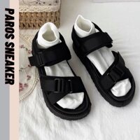 Sandal đi học quai chéo Ulzzang đơn giản phong cách Hàn Quốc