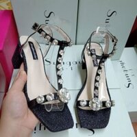 Sandal đính đá kim sa