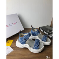 Sandal Jean hàng cao cấp full box,đầy đủ túi giấy .cháy hàng liên tục ý . Khách chốt kèo nhanh nèo