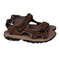 Sandal Nam Camel quai da thật xuất dư- Nâu vàng