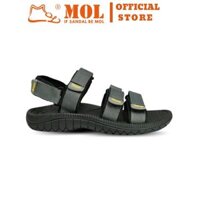 Sandal nam Rova 3 quai ngang RV39-1G màu xám