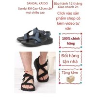 Sandal Nam | Sandal Đế Cao 4.5cm Thương Hiệu KAIDO KD189 📇 - ,