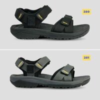 Sandal Nam thương hiệu ROVA chất liệu vải dù thiết kế 2 quai ngang mã số RV679
