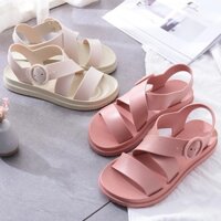 Sandal nhựa nữ