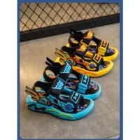 Sandal nhựa PVC siêu nhân hót hít cho bé trai - Dép quai hậu  cho bé đế mềm êm chống trơn trượt cho bé mã 1101