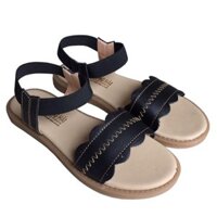 Sandal nữ đế bệt Trường Hải da bò thật mềm mại SDN0121 [HÌNH ẢNH THẬT ]