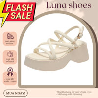 Sandal nữ đế cao 6cm dây mảnh, sandal nữ đi học hàng QC hot trend 2024