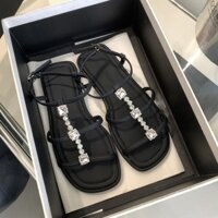 Sandal Nữ, Dép nữ kiểu dáng Hàn Quốc 3 Quai Ngang basic cao 2_3cm (ảnh thật)