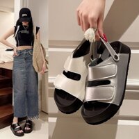 Sandal nữ quai da lộn mềm mại êm ái 2025 HÀNG LOẠI 1