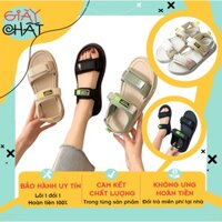 Sandal nữ quai dán, dép quai hậu đi học cho học sinh giá rẻ hot 2021