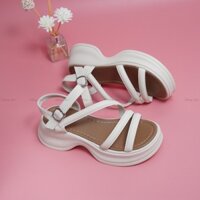 Sandal nữ SD08 quai dây mảnh hàng QC fullbox đế 5cm