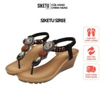 Sandal Nữ Siketu Siree chính hãng M074-B3 màu đen,nâu size từ 36-40 (Hàng oder)