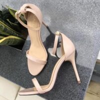 Sandal quai mảnh ( 2 màu đen + nude ) ảnh thật -cwj24 𝄒 :