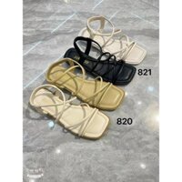 Sandal quai mảnh đế bệt mã 820 & 821