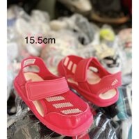 sandal si cho bé gái. giày adidas đỏ hồng