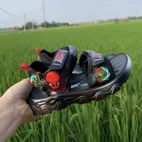 Sandal siêu nhân cho bé trai - dép quai hậu khâu đế bền đẹp đế mềm êm chân cho bé đi học đi chơi mã Y38 D38