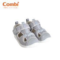 Sandal thoáng khí Combi màu ghi size 15.5