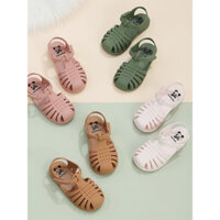 Sandal trẻ em Kamenboo 🌈 Dép rọ nhựa mềm cao cấp