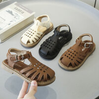 Sandal Trẻ Em Nhân Quả Dép Mùa Hè Cho Bé Trai Thời Trang Cắt Trẻ Em Bé Gái Dép Đi Biển Bằng Chống Trơn Trượt Đa Năng