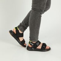 Sandal Vento Nam Nữ SD-NB38 Màu Đen Cốm