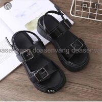 [SANDAL XINH] giày quai hậu nữ mẫu quai khóa xinh xắn, lên chân chuẩn form ôm chân đẹp, đế PU nhẹ cao 5cm