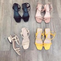 sandal xỏ ngón quai ngang