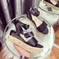 💋💋SANDAL XUỒNG  ĐẾ CÓI 4p TÁN ĐINH PHỐI NGỌC TRAI
