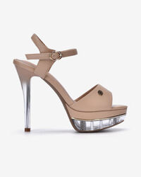 Sandals Cao Gót Đông Hải Gót Trong Mũi Platform