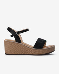 Sandals Đế Xuồng Venus Quai Ngang Dập Vân Caro