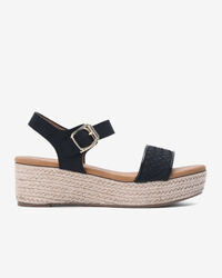 Sandals Xuồng Zucia Đế Cói Quai Ngang Đan Nong Mốt