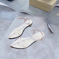 Sandanl cao gót mũi nhọn đế tròn có bigsize 35-45 cao 3p