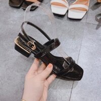 (sẵn)dép nữ-Dép quai hậu gót 2cm- sandal
