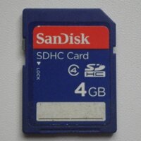 Sandisk ❈ ❈ 4GB SDHC ❈ ❈ 🍎 Class 4