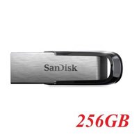 Sandisk 17908 CZ73 256GB USB SanDisk Ultra Flair USB3.0 Fashionable Metal Casing