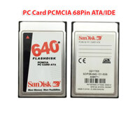 SanDisk Card ATA-IDE PCMCIA 68pin dung lượng 640MB