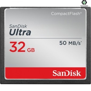 Thẻ nhớ SanDisk CompactFlash Ultra 32GB 50MB/s