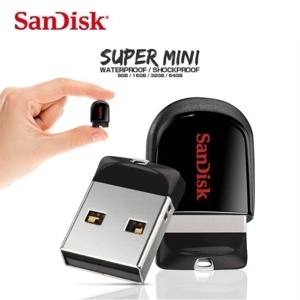 USB SanDisk Cruzer Fit CZ33 (SDCZ33) 16GB - USB 2.0