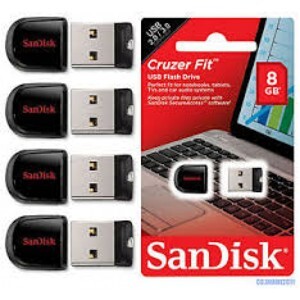 USB SanDisk Cruzer Fit CZ33 (SDCZ33) 8GB - USB 2.0