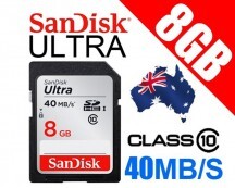 Thẻ nhớ SanDisk Ultra SDHC class 10 40MB/s - 8GB