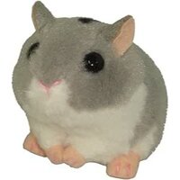 Sanei Boeki Original Plush Toy, Shaking Hamster, Djungarian Hamster, Blue Sapphire, W6.5 x D9.5 x H7.5cm, Animal