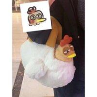 Sanfu Cùng Phong Cách Heag Sang Trọng Gà Sáng Tạo Dễ Thương Hợp Thời Trang Đồ Chơi Lưu Trữ Túi Nhỏ Quà Tặng Satchel