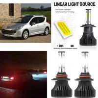 Sáng CHO Peugeot 207 SW (WK) 2007-2023 (Đèn Pha) Đèn LED MU 2PC Đèn Ô Tô Tự Động Đèn Pha 6000k Đèn Trắng