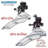 Sang đĩa Shimano TY300 chính hãng, Gạt đĩa xe đạp Shimano - PK Xe Dap Gia Re