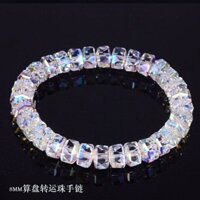 Sáng Nhấp Nháy Siêu Sáng Bóng Mới Chạy Hạt Cao Cấp Vòng Tay Pha Lê Nữ Quà Tặng Sinh Nhật Niche Vòng Tay Nữ Thời Trang Hàng Sẵn Có✨2025✨0326