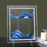 Sáng tạo cát lún tranh đồng hồ cát đồ trang trí chất lỏng giải nén nghệ thuật máy tính để bàn trang